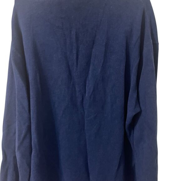 Polo Ralph Lauren Collared 1/4 Zip Blue Pull Over Sweater men Size small - Picture 16 of 16